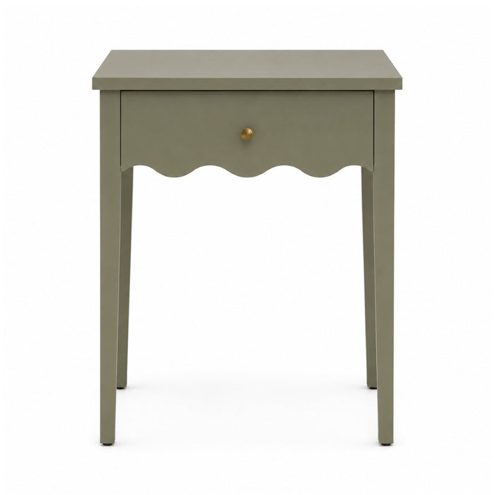 Cove Side Table with Drawer