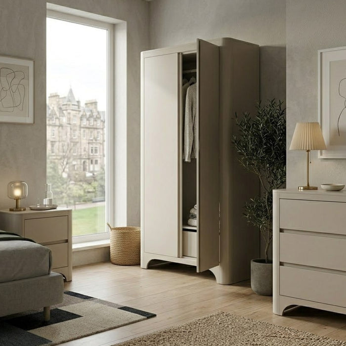 Fleur Wardrobe – 2 Doors