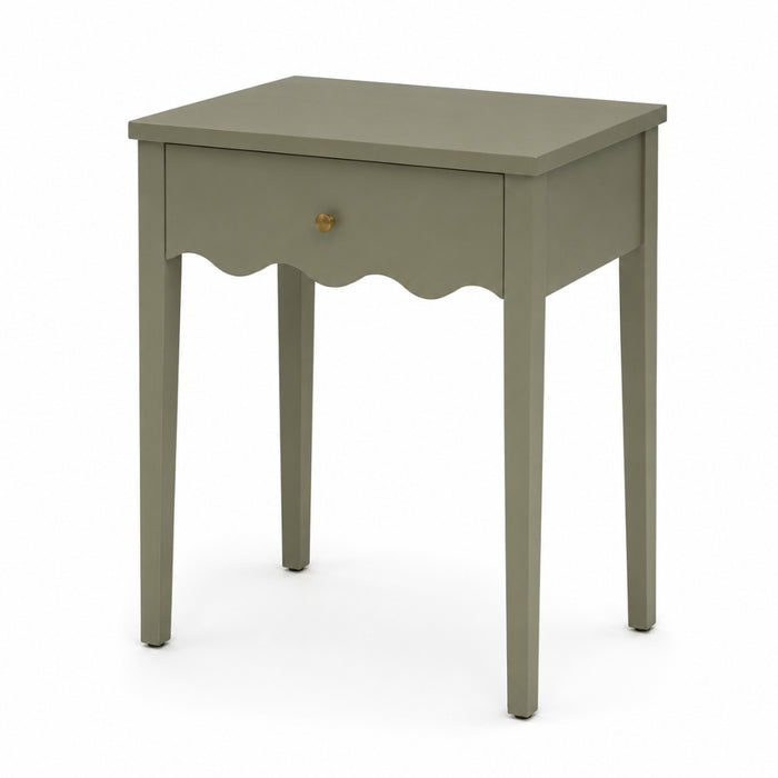 Cove Side Table with Drawer