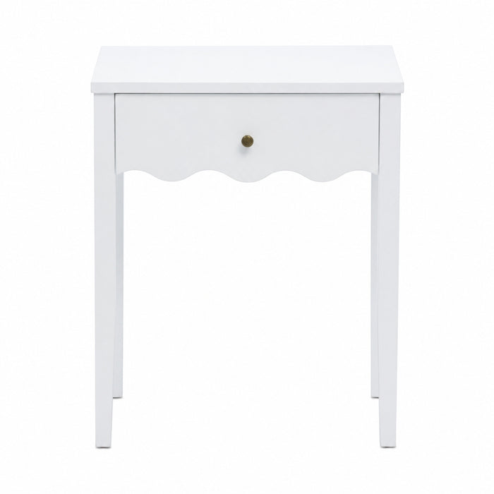 Cove Side Table with Drawer