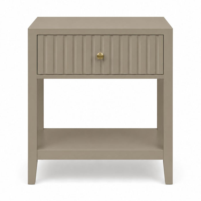 Ainsley Bedside Table with Drawer & Shelf (4)