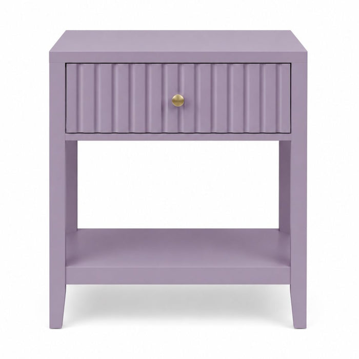 Ainsley Bedside Table with Drawer & Shelf (4)
