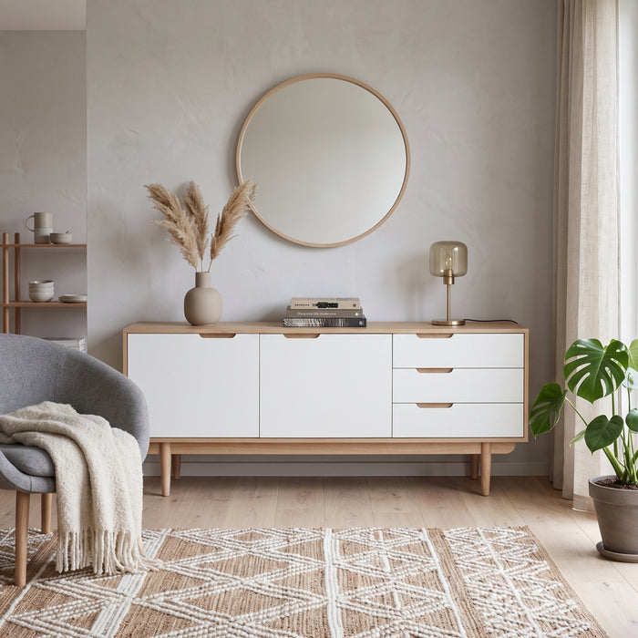 Alder Sideboard – 2 Doors, 3 Drawers