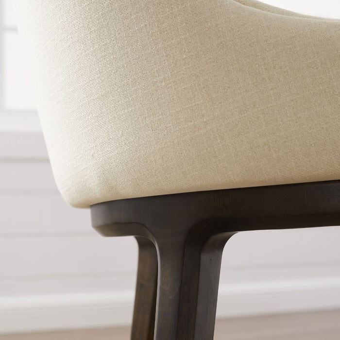 Arie Bamboo Upholstered Dining Chair (11)