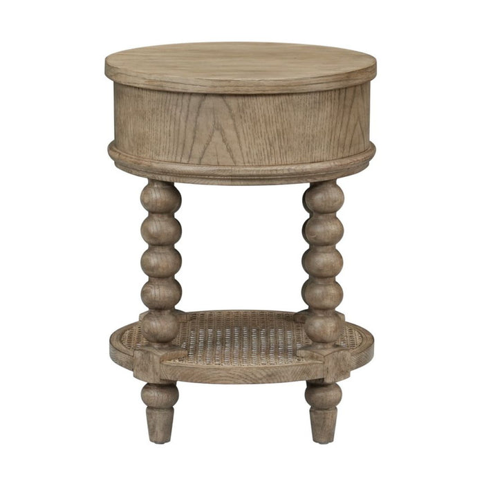 Bellamy Bedside Table with Drawer & Shelf (13)
