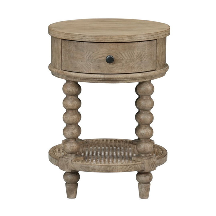 Bellamy Bedside Table with Drawer & Shelf (13)
