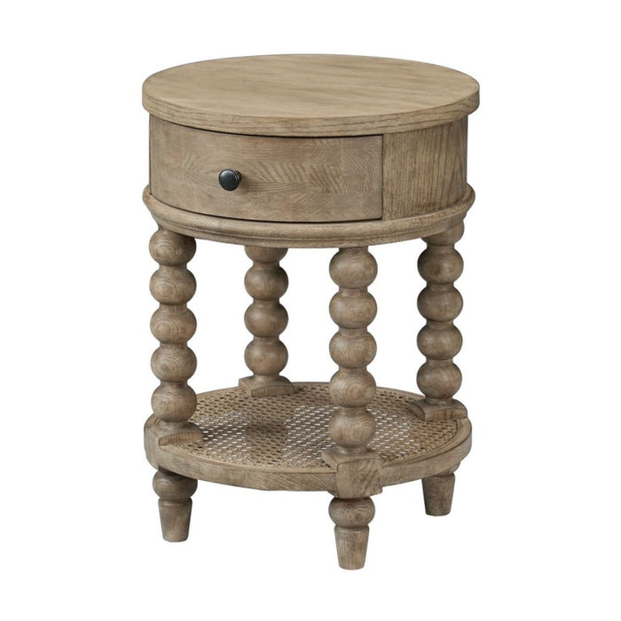 Bellamy Bedside Table with Drawer & Shelf (13)
