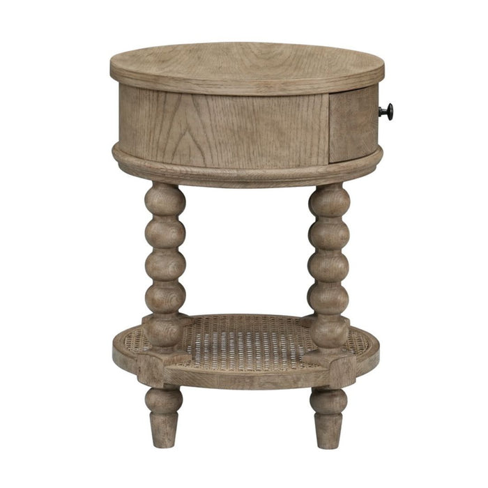 Bellamy Bedside Table with Drawer & Shelf (13)