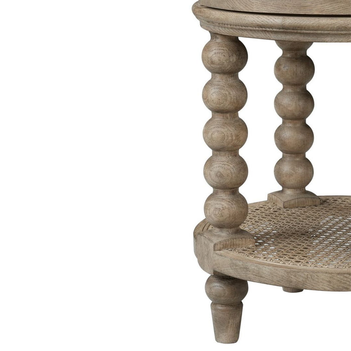 Bellamy Bedside Table with Drawer & Shelf (13)