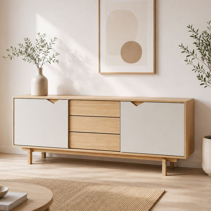 Cartel Sideboard – 2 Doors, 3 Drawers