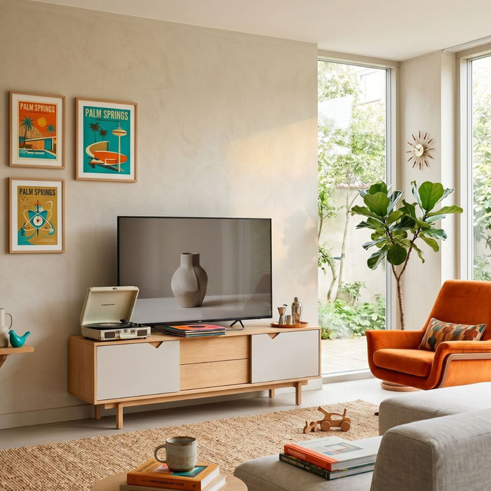 Cartel TV Unit – 2 Doors, 2 Drawers