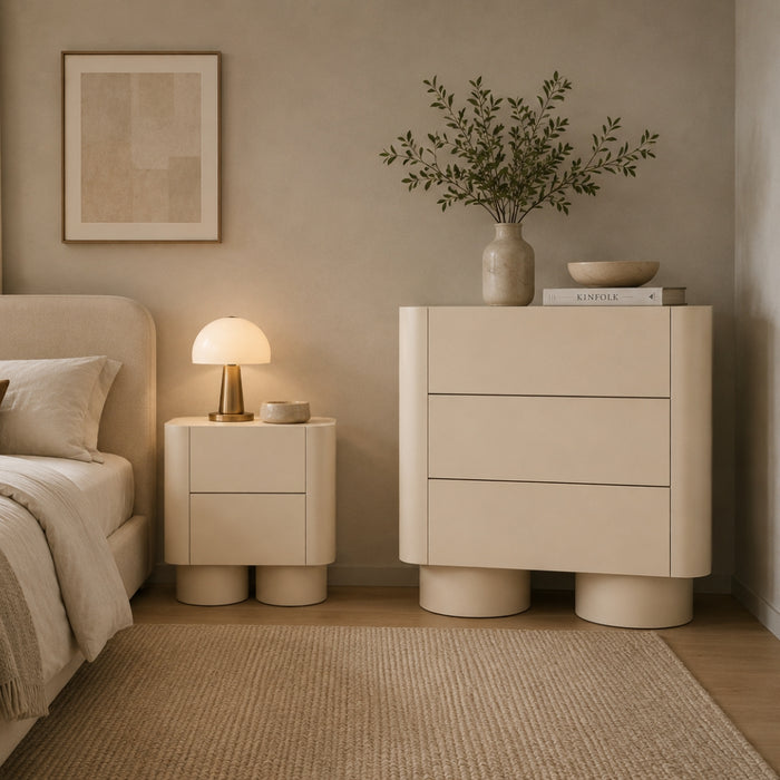 Cora 3 Drawers Chest