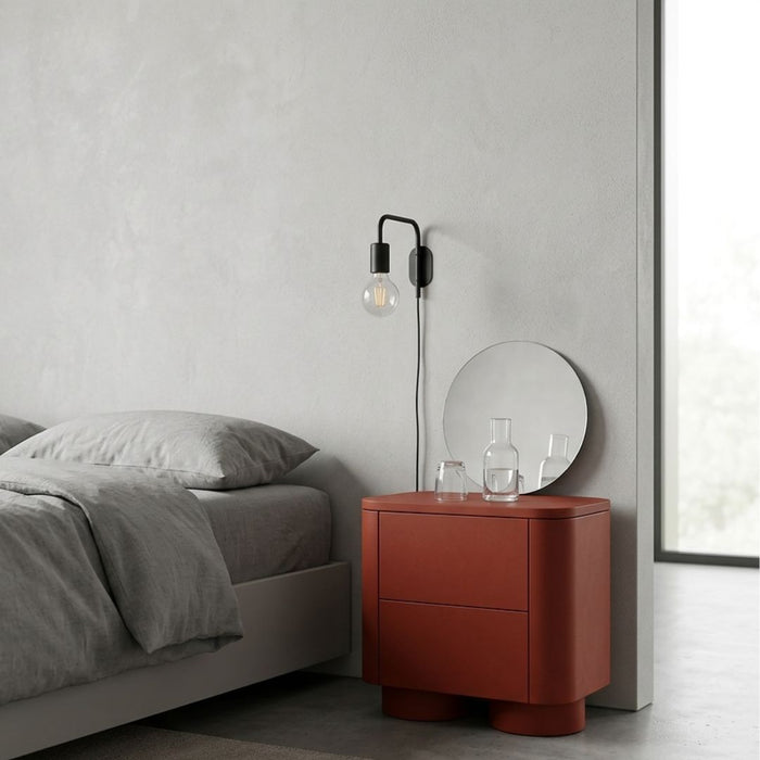 Cora Bedside Table – 2 Drawers