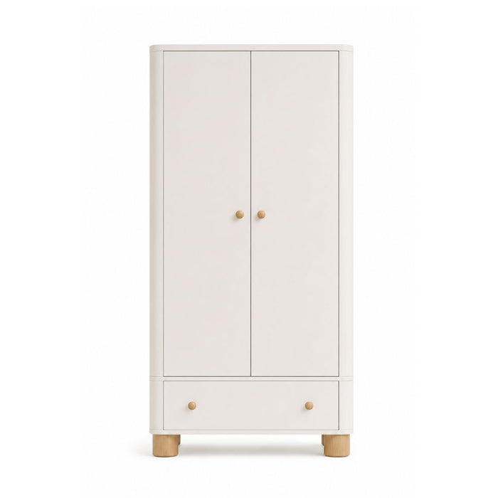 Cora 2 Door 1 Drawer Nursery Wardrobe