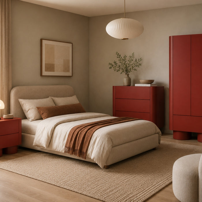 Cora Wardrobe – 2 Doors 1 Drawer