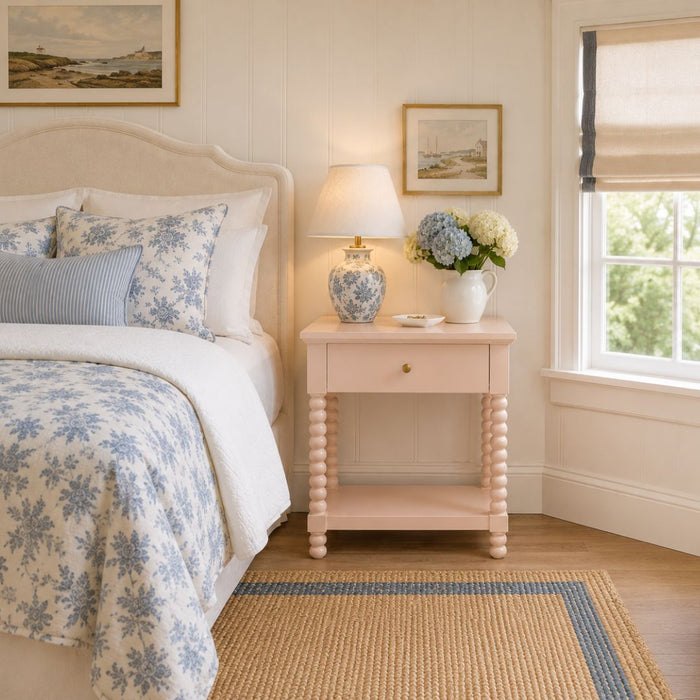 Hadley Bedside Table with Drawer & Shelf (4)