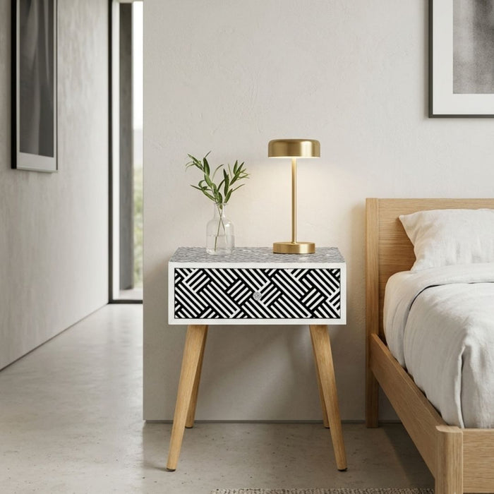 Harper Bedside Table with Drawer (4)