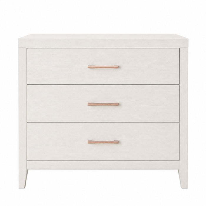 Hartley 3 Drawers Chest – Antique White