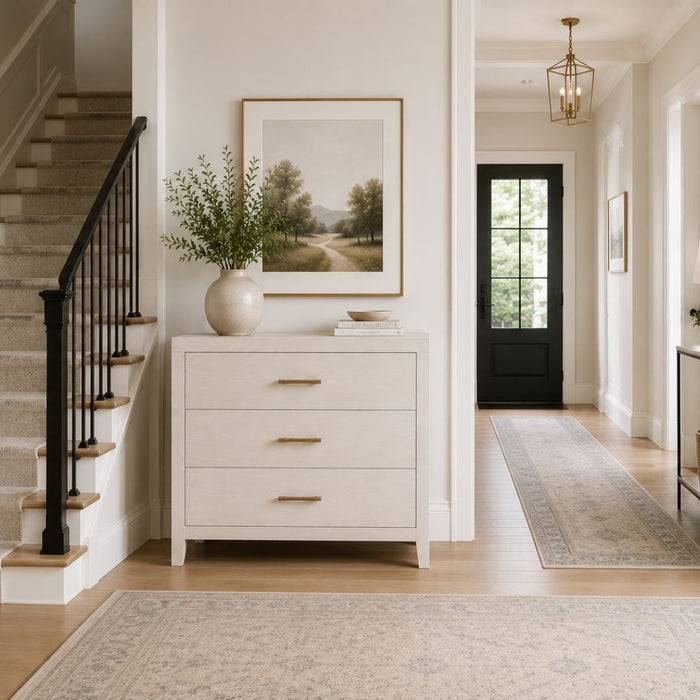 Hartley 3 Drawers Chest – Antique White