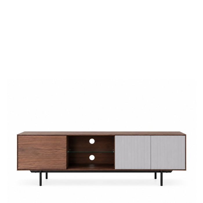 Johnson TV Unit – 3 Sliding Doors & Open Shelf