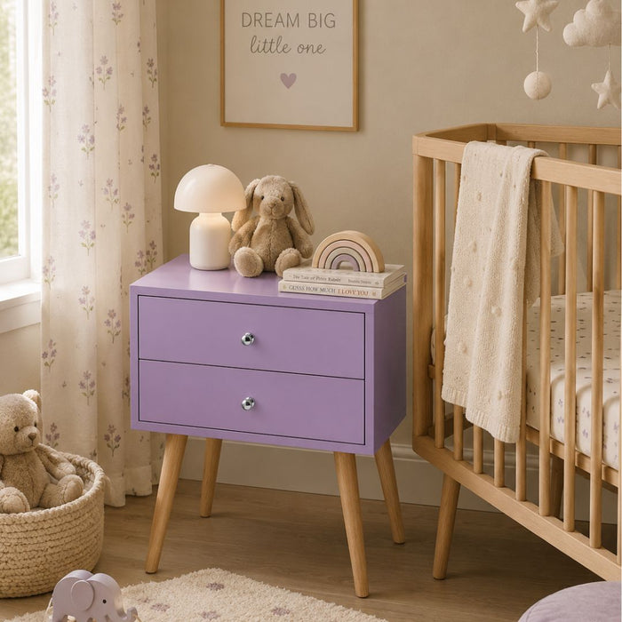 Lottie Bedside Table – 2 Drawers (4)