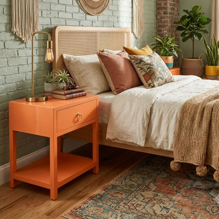 Mori Side Table with Drawer & Shelf (4)