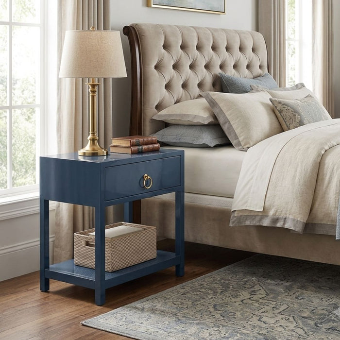 Mori Side Table with Drawer & Shelf (4)