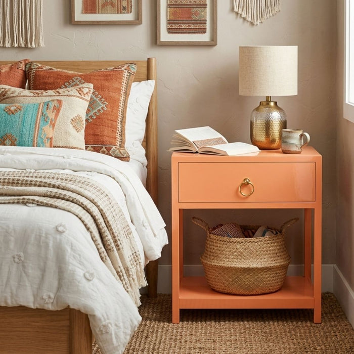 Mori Side Table with Drawer & Shelf (4)