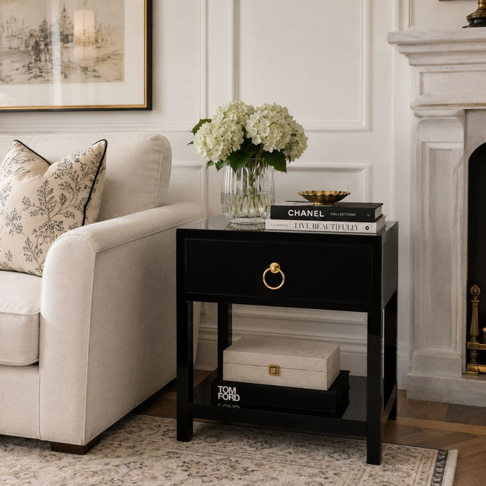 Mori Side Table with Drawer & Shelf (4)