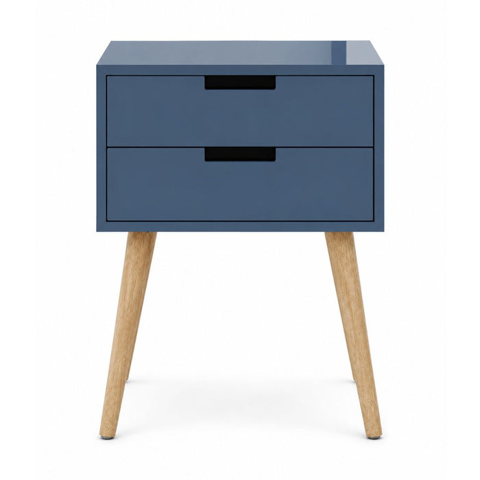 Nova Bedside Table – 2 Drawers (4)