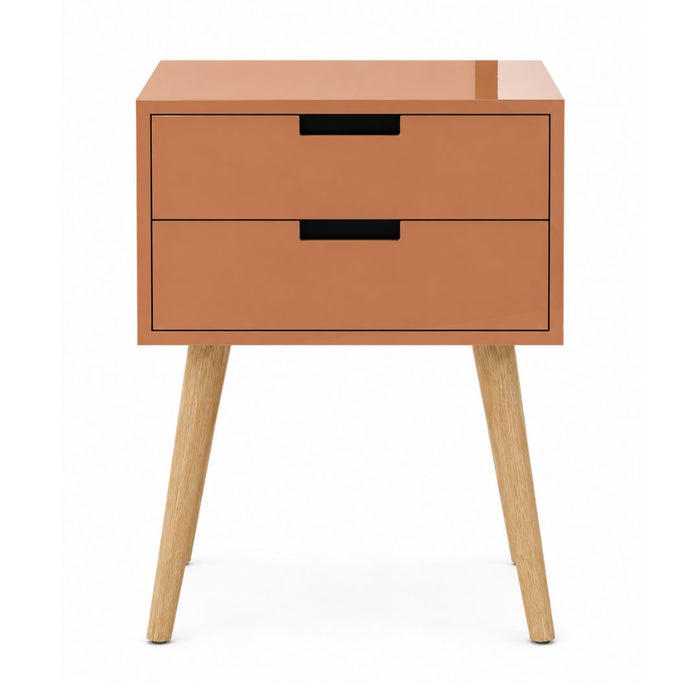 Nova Bedside Table – 2 Drawers (4)