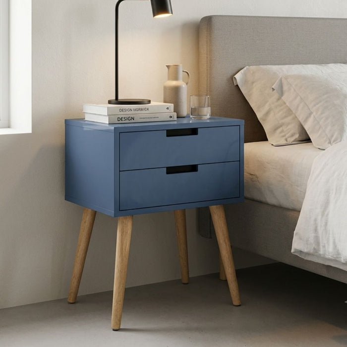 Nova Bedside Table – 2 Drawers (4)