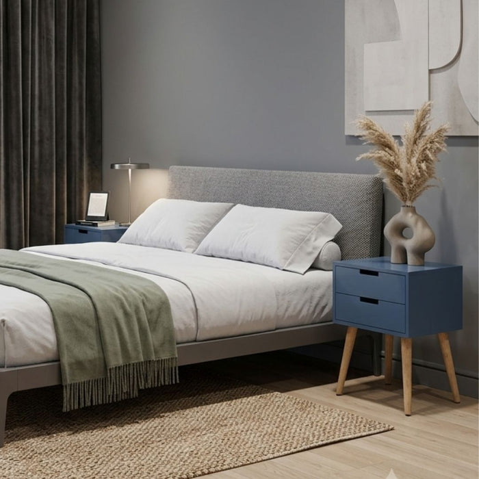 Nova Bedside Table – 2 Drawers (4)