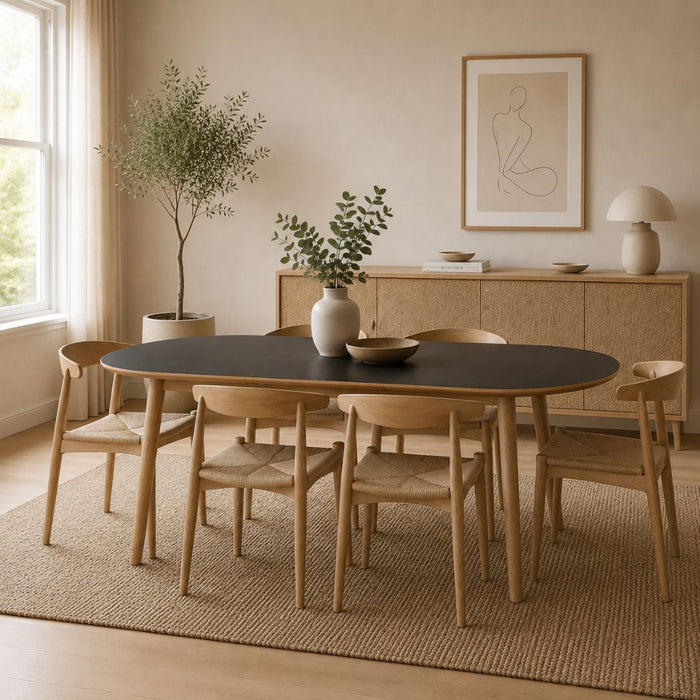 Oscar Oval Extendable Dining Table