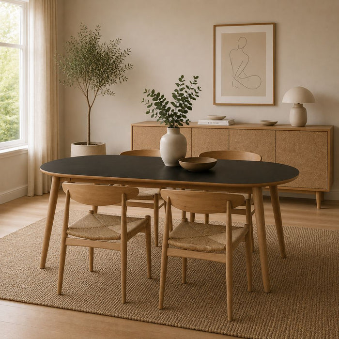 Oscar Oval Extendable Dining Table