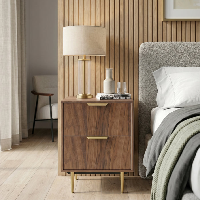 Parkstone Bedside Table – 2 Drawers