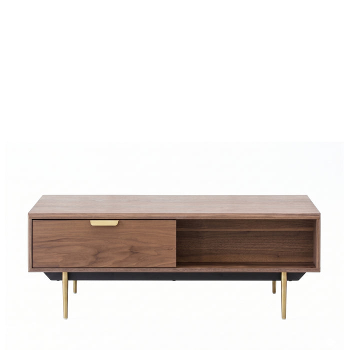 Parkstone Coffee Table – Drawer & Open Shelf