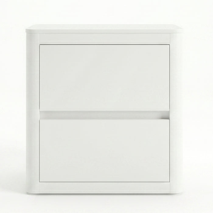 Porcelain Bedside Table – 2 Drawers