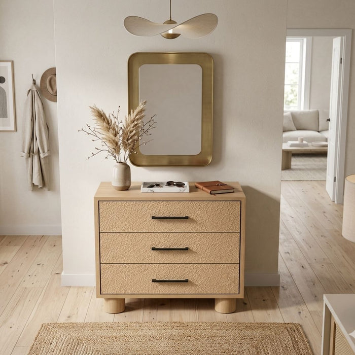 Sandpiper 3 Drawer Chest – Rounded Legs