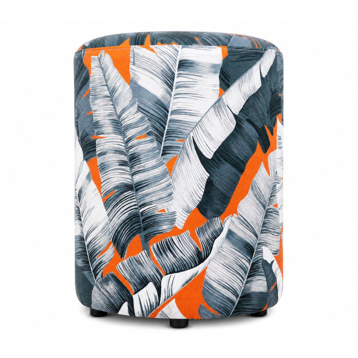 Sunset Banana Leaf Occasional Stool (22)