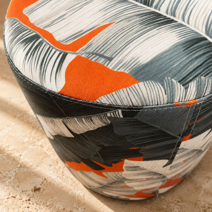 Sunset Banana Leaf Occasional Stool (22)