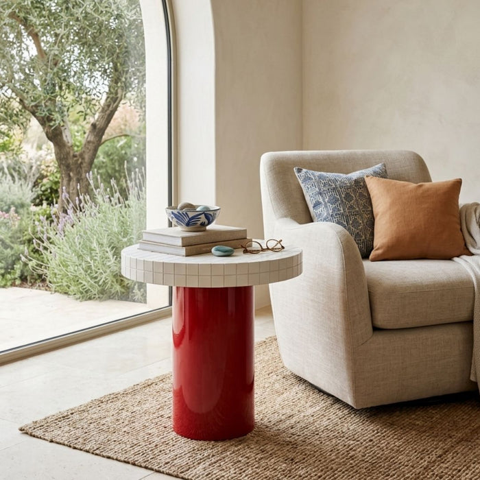 Vert Round Side Table