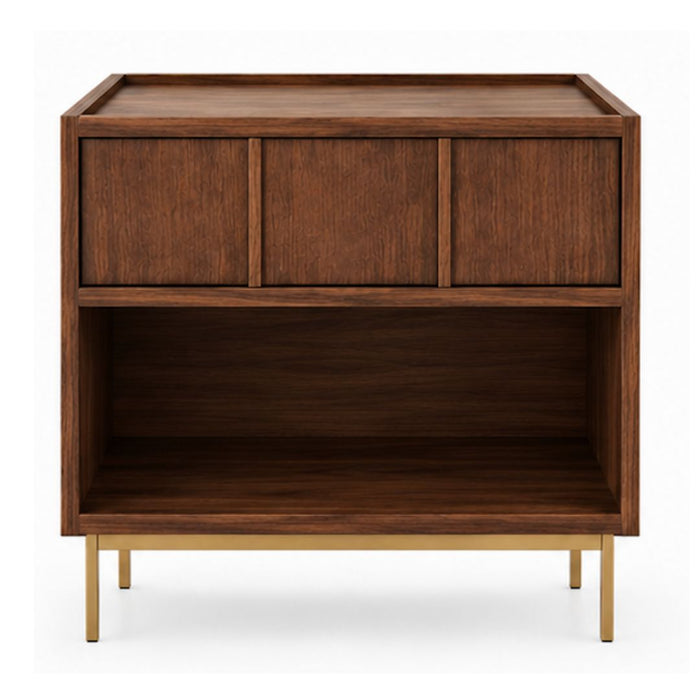 Westwood Bedside Table with Drawer & Shelf