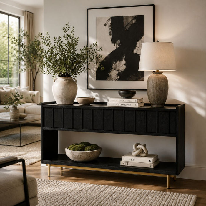 Westwood Console Table 3 Drawers with Lower Shelf
