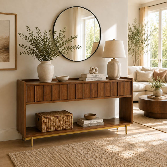 Westwood Console Table 3 Drawers with Lower Shelf