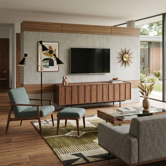 Westwood TV Unit – 2 Doors with Flip-Down Compartment