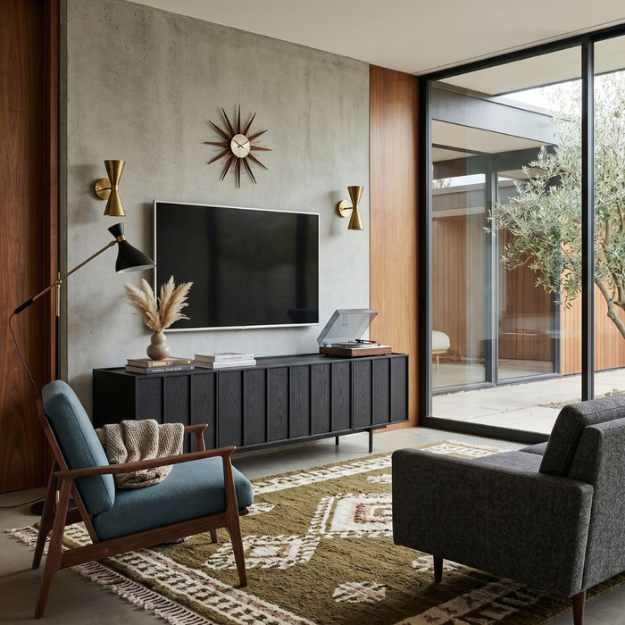 Westwood TV Unit – 2 Doors with Flip-Down Compartment