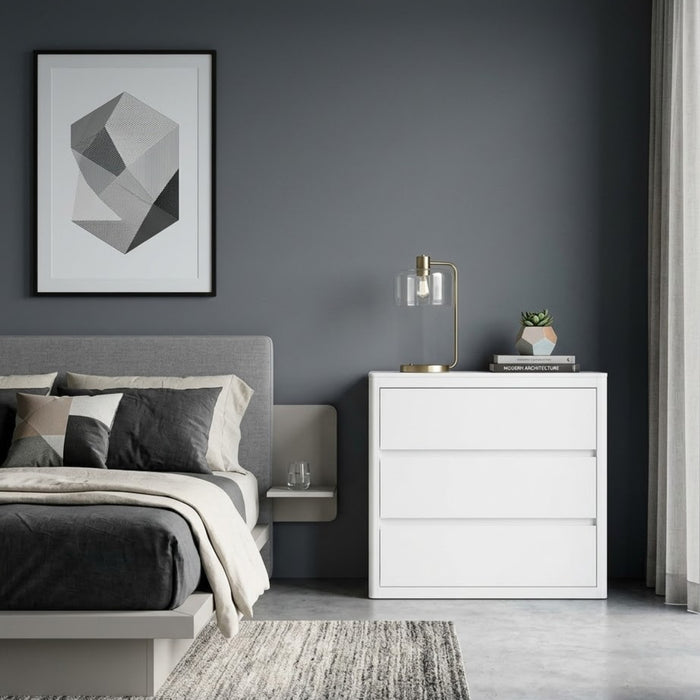 Porcelain 3 Drawers Chest