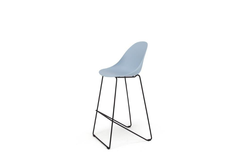 LEISURE ARMLESS BAR CHAIR, KD LEGS - HOARE GROUP 